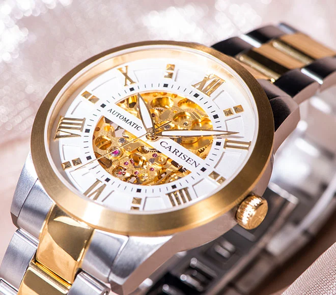men watches steel