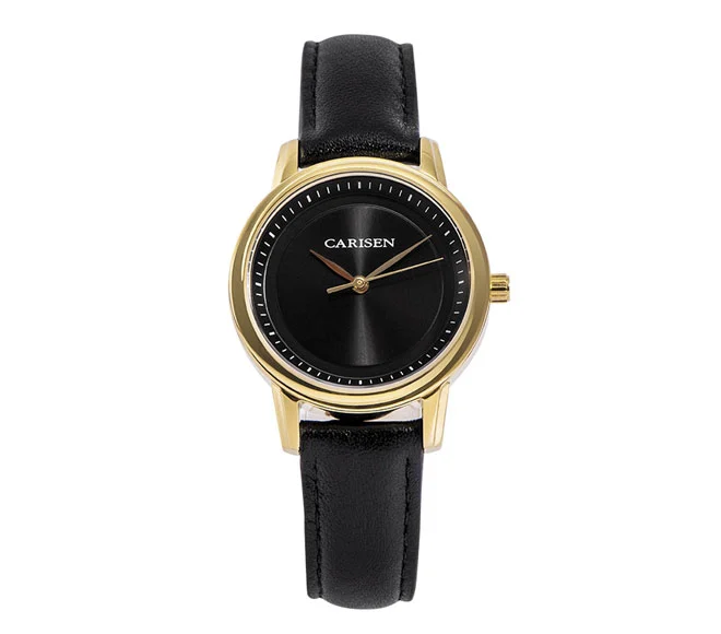 black and gold womens watch