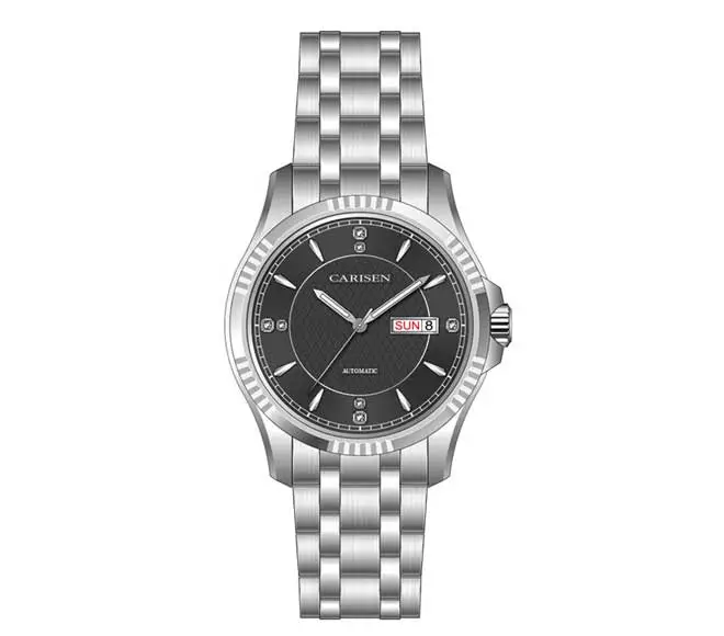 black metal watches for men
