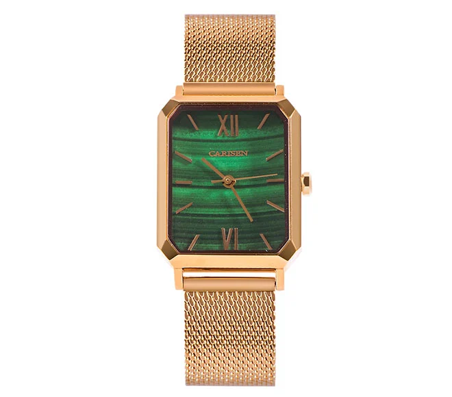 green dial watches ladies