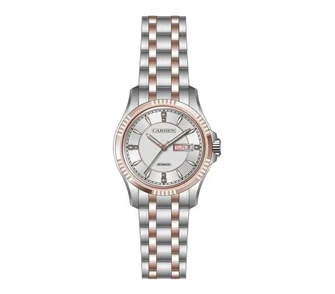 green dial womens watch