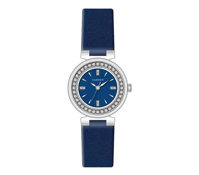 blue dial womens watch