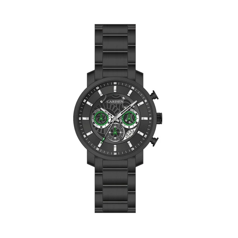 CDT45601 Multifunctional Luxury Brand Men Watch Waterproof Casual Men 316 STAINLESS STEEL Watches
