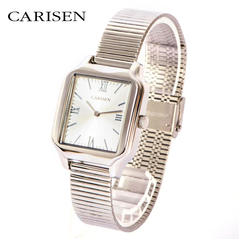 CDY1322 New Design Watches Women Luxury Brand Gold Square Ladies Dress Quartz Watch