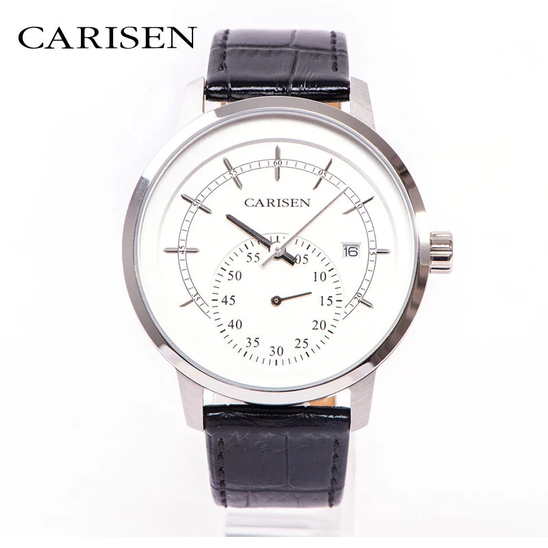 CDY2424 Carisen Japan Quartz Movement Watch 316 Stainless Steel Men Quartz Watch