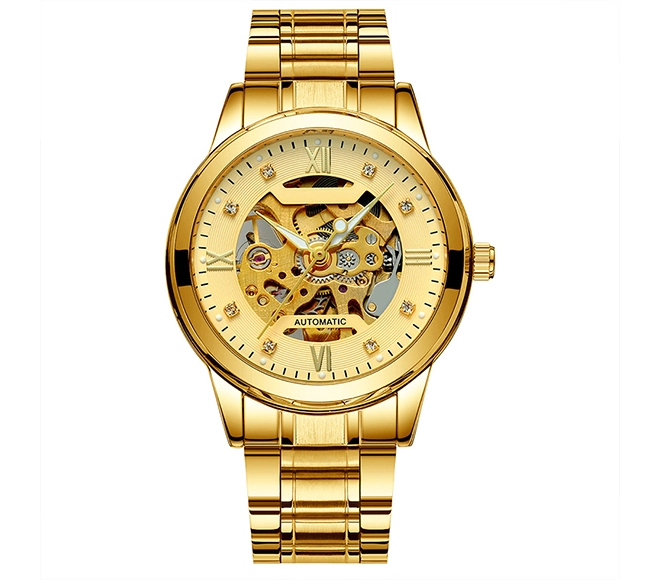 mechanical wrist watch