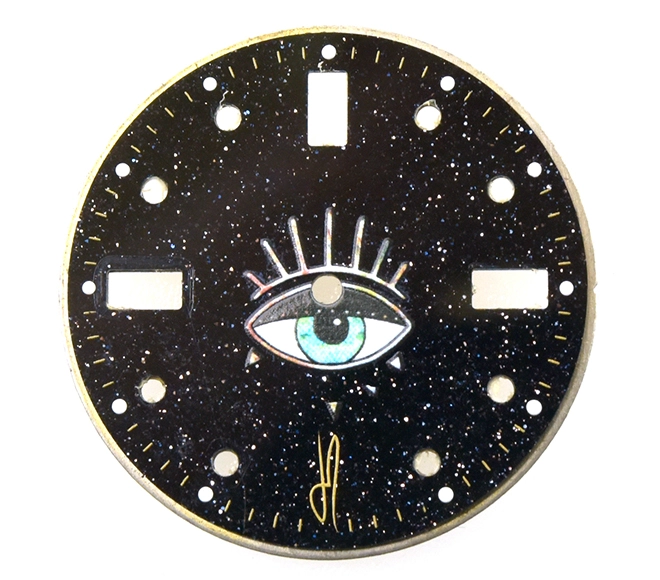 watch black dial
