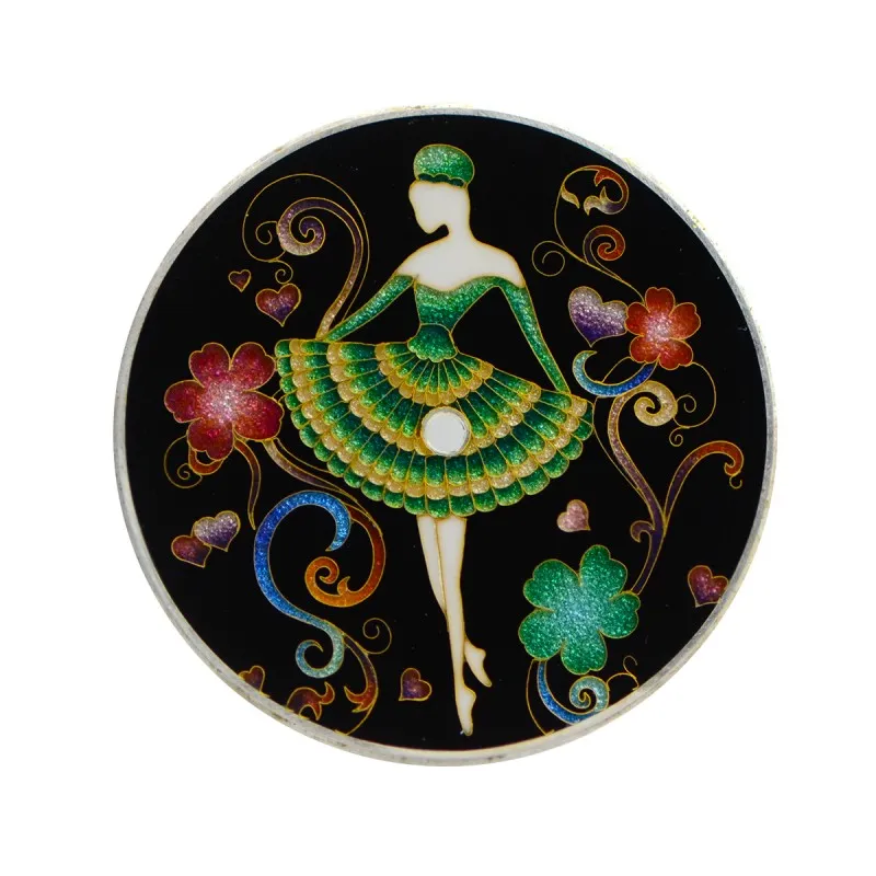 CFL-004 Enamel Dial (Dancing Girl)
